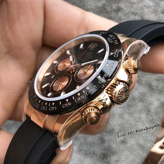 劳力士男士手表 Rolex迪通拿新品 灰白金迪 全玫瑰金迪 黄金迪 绿金迪计时腕表 gjs3231